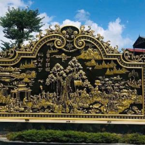 HÀNG RÀO NHÔM ĐÚC - TP04